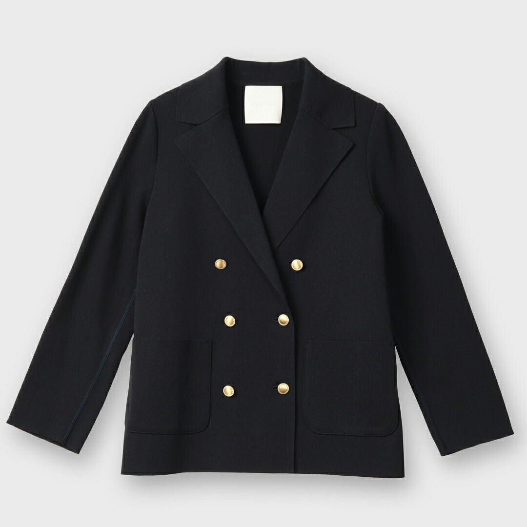 PLATINE Viora ミラノリブニットダブルジャケット – 銀座マギー公式