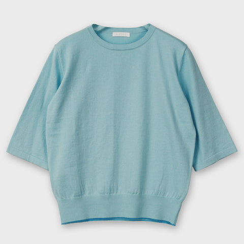 【手洗い可】PLATINE Cotton cashmere プルオーバー