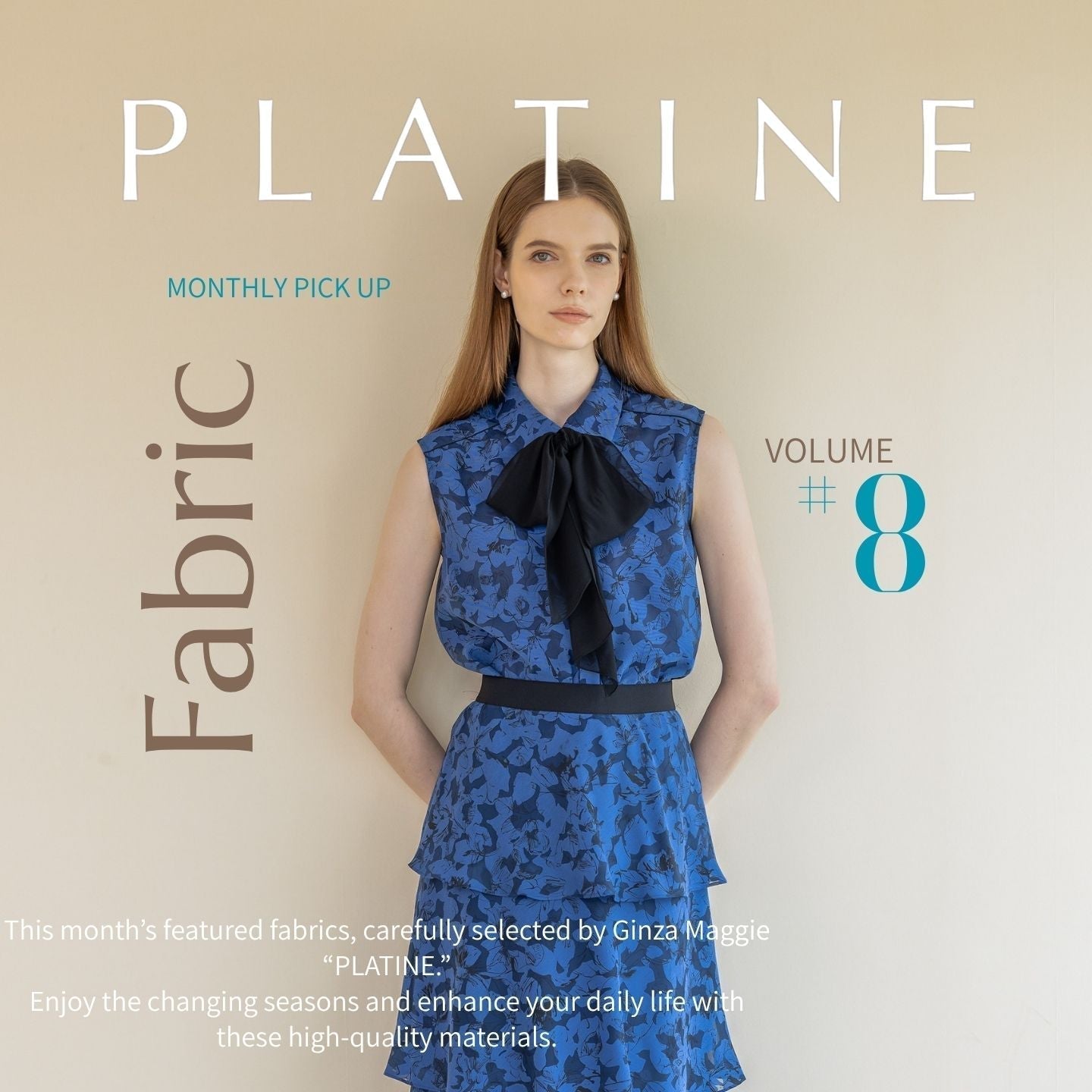『PLATINE』Monthly Pick Up Fabric Vol8