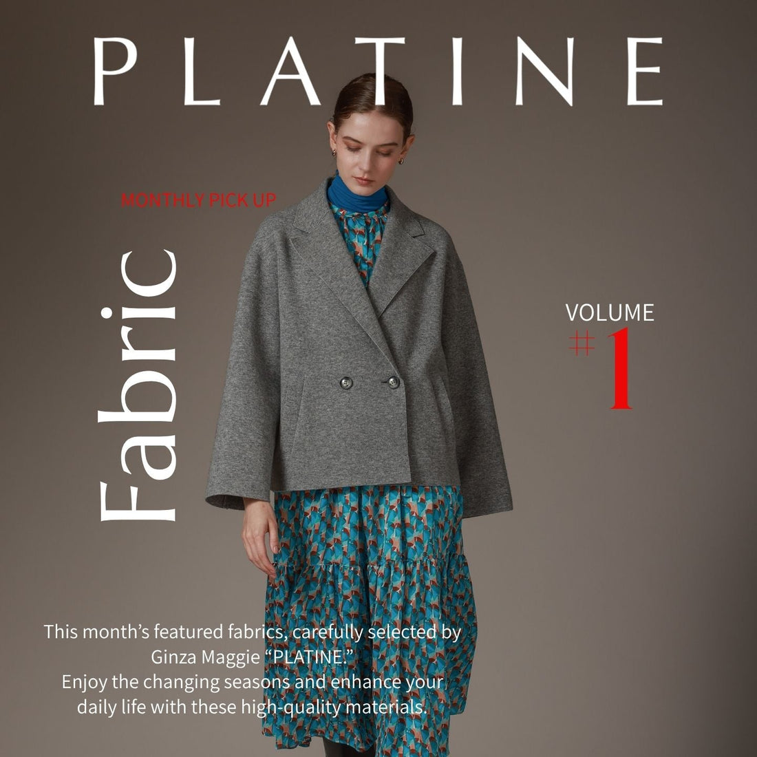 『PLATINE』Monthly Pick Up Fabric