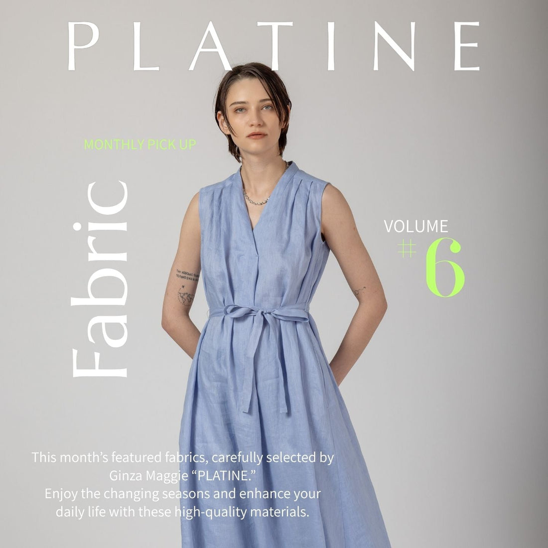 『PLATINE』Monthly Pick Up Fabric Vol6