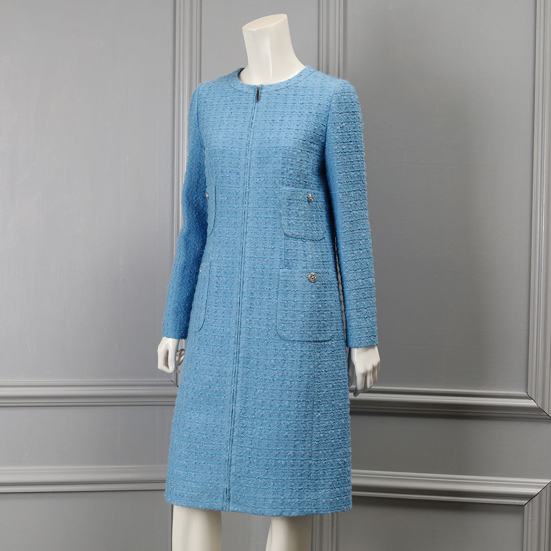 ルネ♡ツイードワンピース♡美品 ルネ♡ニットツイードワンピース - メルカリ