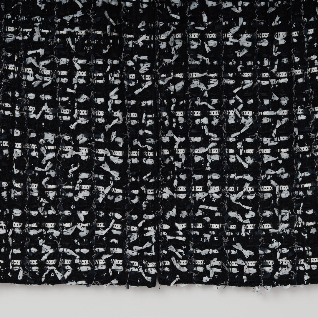 Update Clothing モノトーン ファンシーツイード 2WAY ワンピース