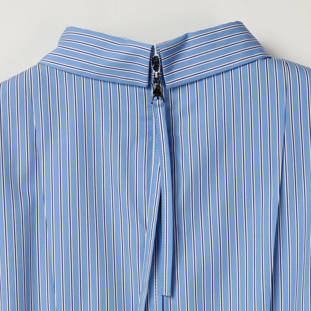 Comfortable Clothes クラシック フィット＆フレア シャツ ワンピース