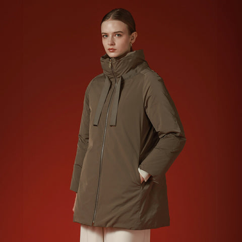 PLATINE memory taffeta ミドルコート