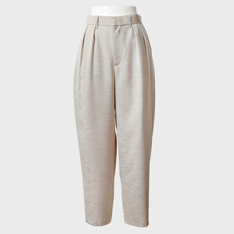 【手洗い可】PLATINE Linen like ox フォルミックパンツ