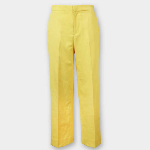 【手洗い可】カラーストレートパンツ