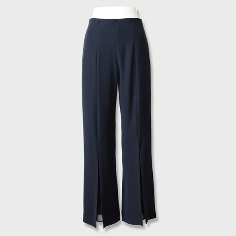New Standard ＆ New Basic センター スリット パンツ