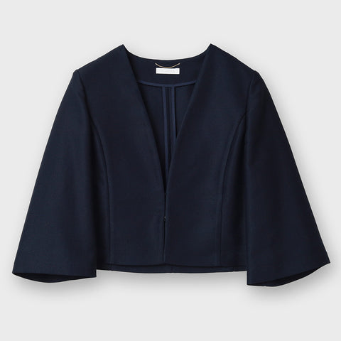 PLATINE Leno cloth ノーカラー クルージャケット