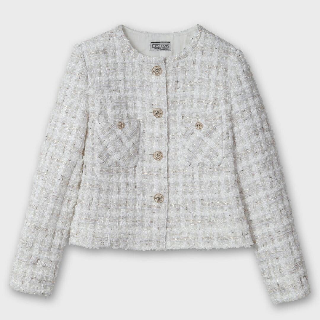 Classic Elegance ノーカラー ジャケット – 銀座マギー公式通販