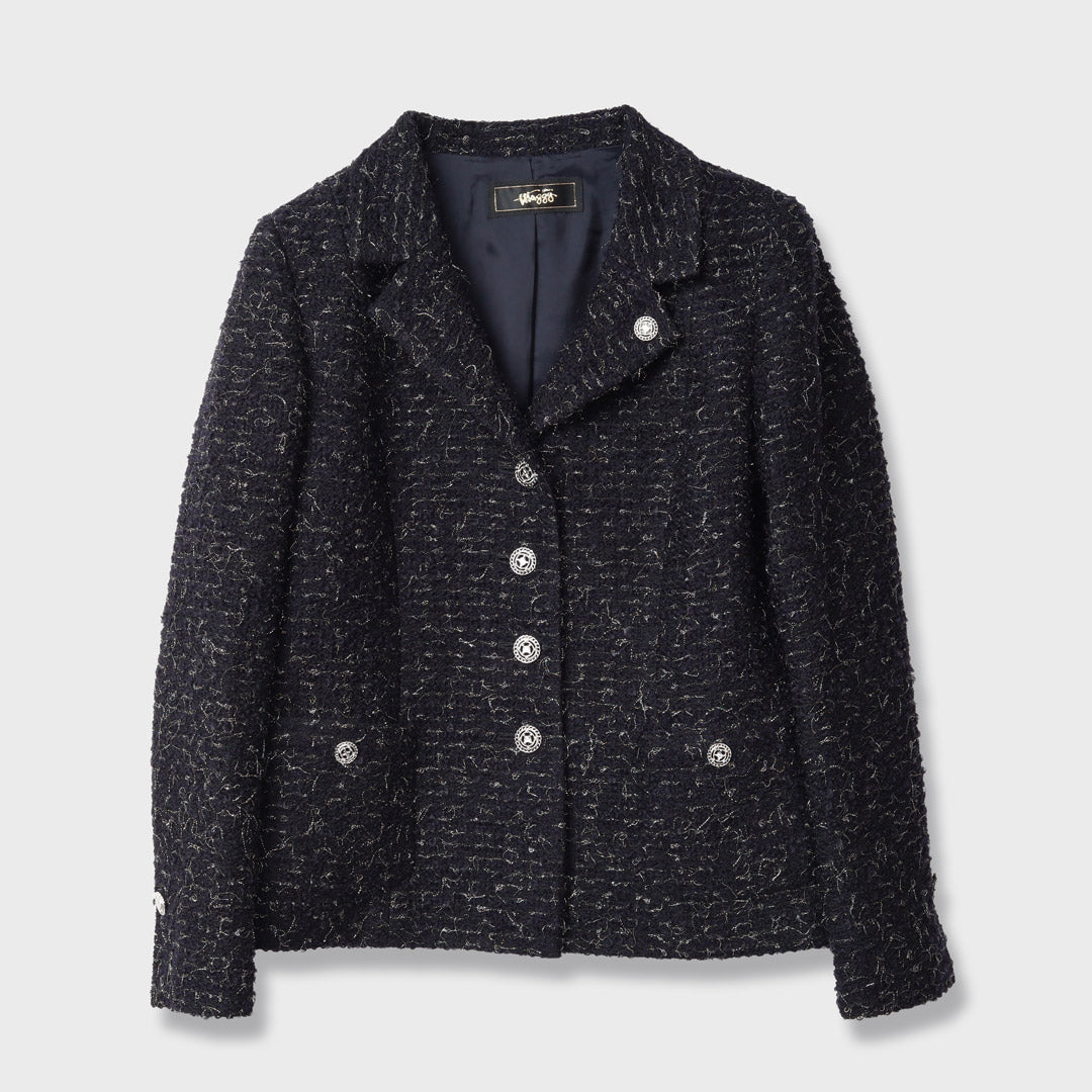 極美品✨️レオナール テーラードジャケット ツイード モヘア混 ペイズリー LL ウールモヘア ツイード テーラードジャケット – 銀座マギー公式通販サイト