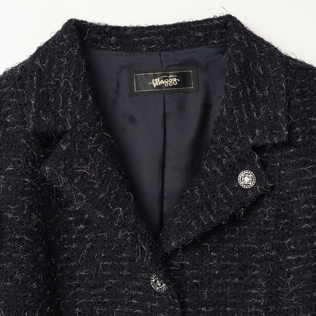 ウールモヘア ツイード テーラードジャケット – 銀座マギー公式通販サイト