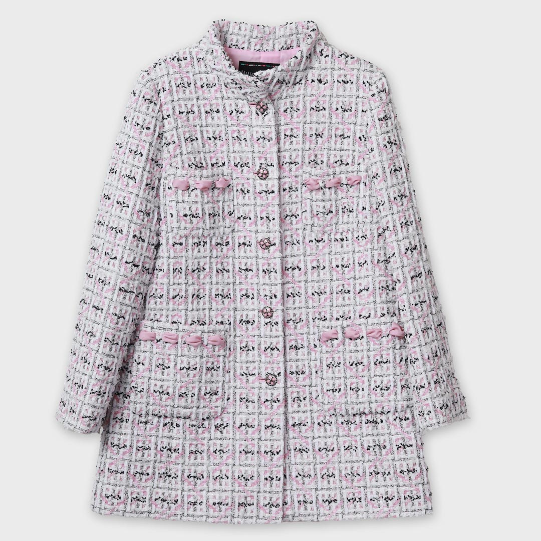 ミックスツイード ロングジャケット – 銀座マギー公式通販サイト