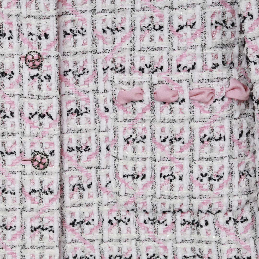 美品　銀座マギー　上質ツイード　ジャケット　ウールメイン　大きいサイズ42、XL 美品 銀座マギー 上質ツイード ジャケット ウールメイン 大きい