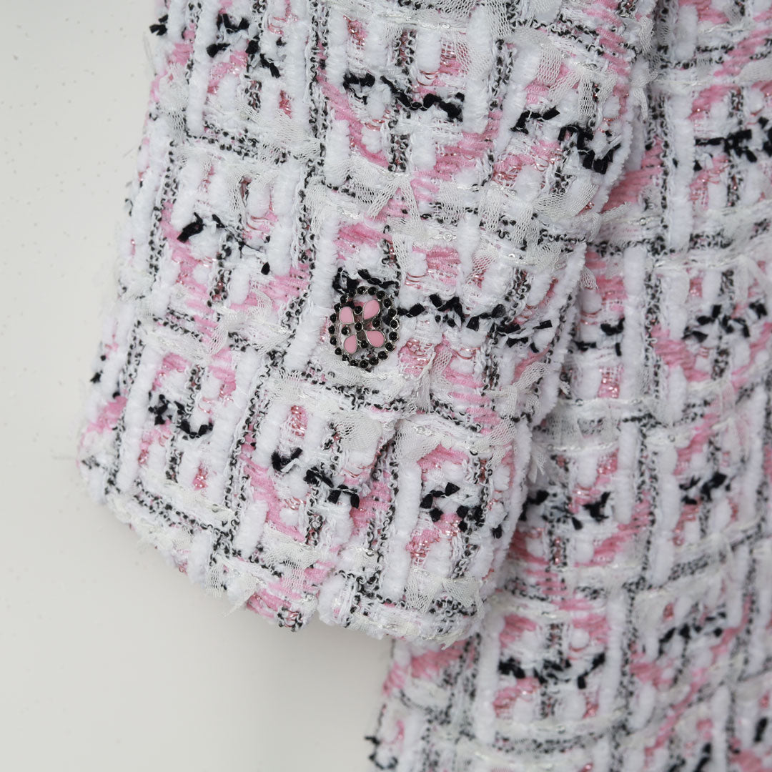 銀座マギー　ツイードジャケット ミックスツイード ロングジャケット – 銀座マギー公式通販サイト