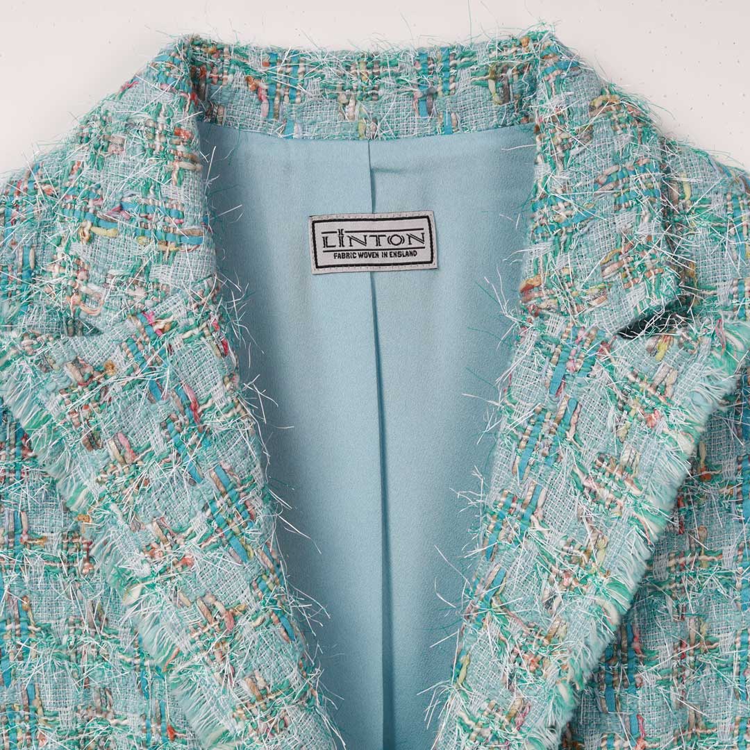 新品Charmante Femme ツイードロングジレ フリンジラフツイード ロングジレ｜トゥモローランド 公式通販