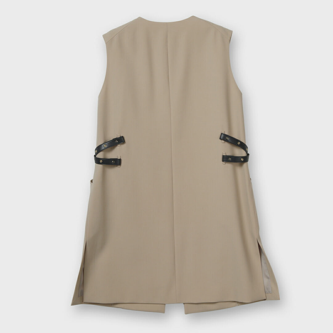 New Standard ＆ New Basic ノーカラー ロングジレ – 銀座マギー公式