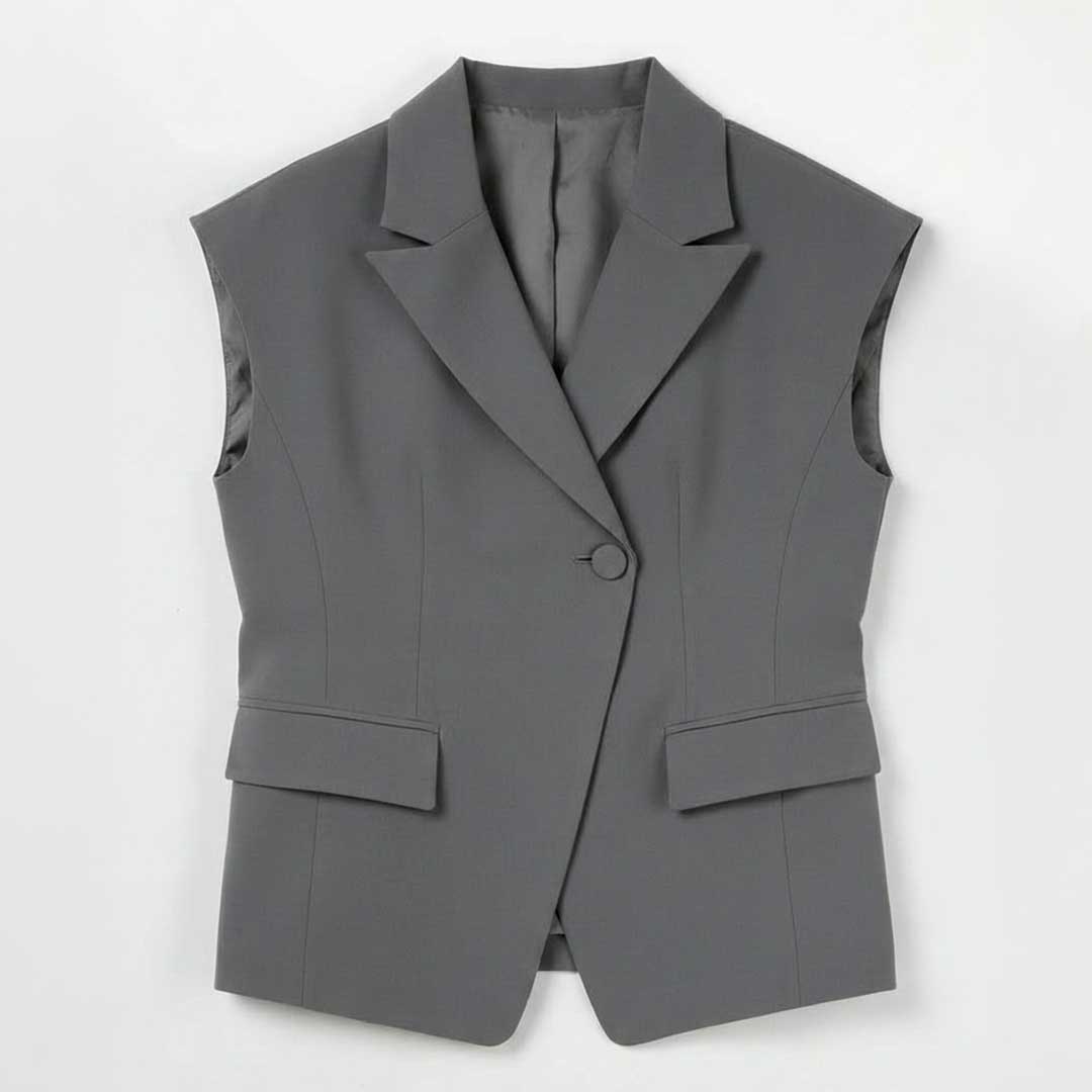 New Standard ＆ New Basic アシンメトリーデザイン フレンチスリーブ