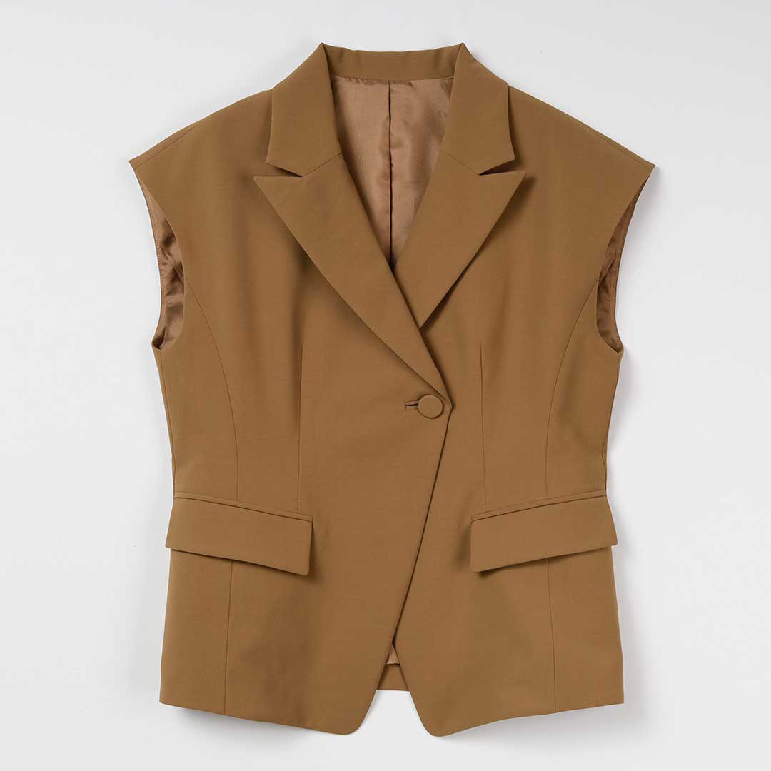New Standard ＆ New Basic アシンメトリーデザイン フレンチスリーブ