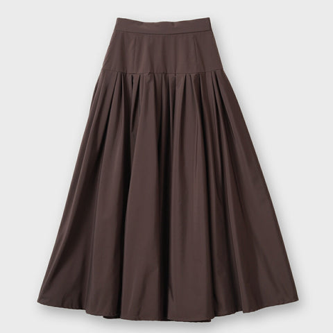 Classic Taffeta ロングプリーツスカート