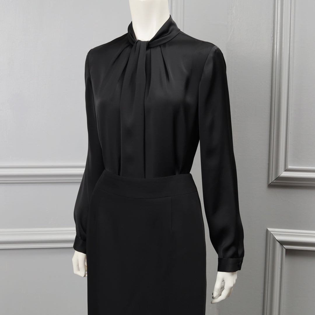 10/19まで！girlish ガーリッシュ クリオネブラウス ブラック 38 girlish ガーリッシュ クリオネブラウス ブラック 38