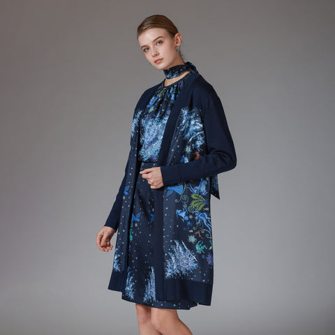 Classic Elegance ロング カーディガン