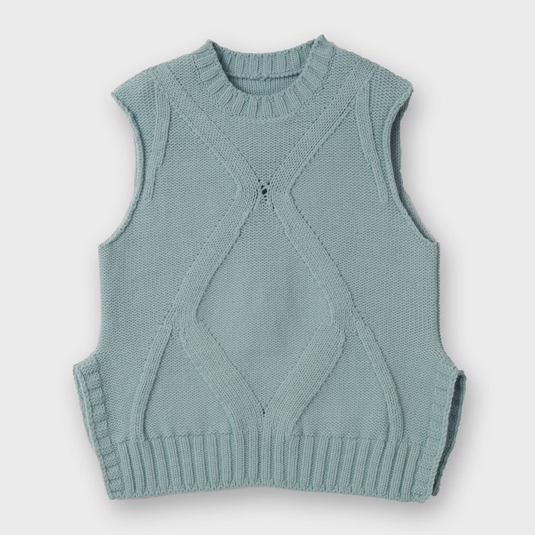 アランニット調 ニットベスト – 銀座マギー公式通販サイト