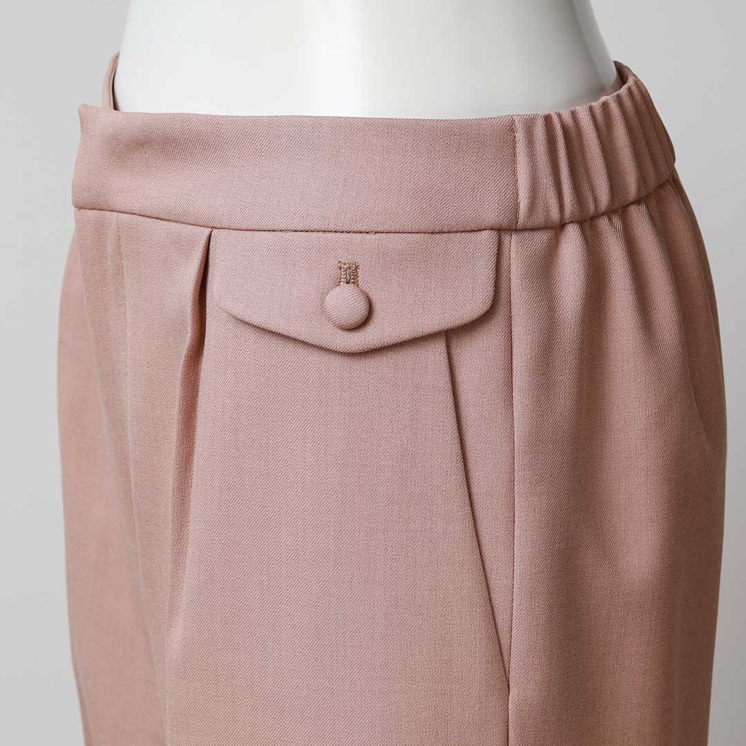 手洗い可】タック入り ワイドパンツ – 銀座マギー公式通販サイト