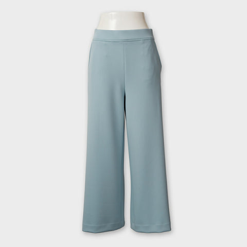 【手洗い可】きれいめ ストレッチワイドパンツ