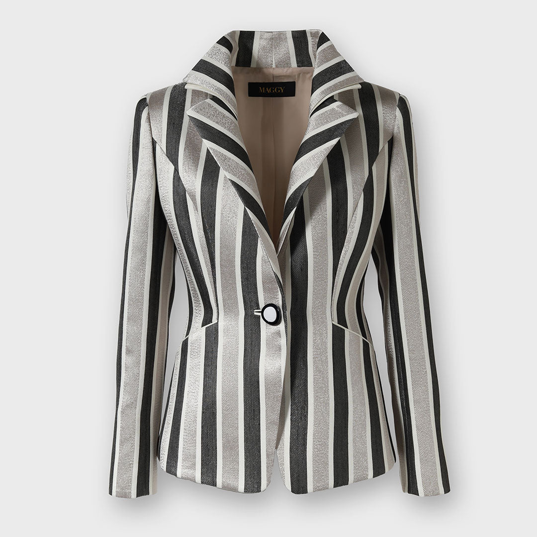 ストライプ テーラードジャケット – 銀座マギー公式通販サイト