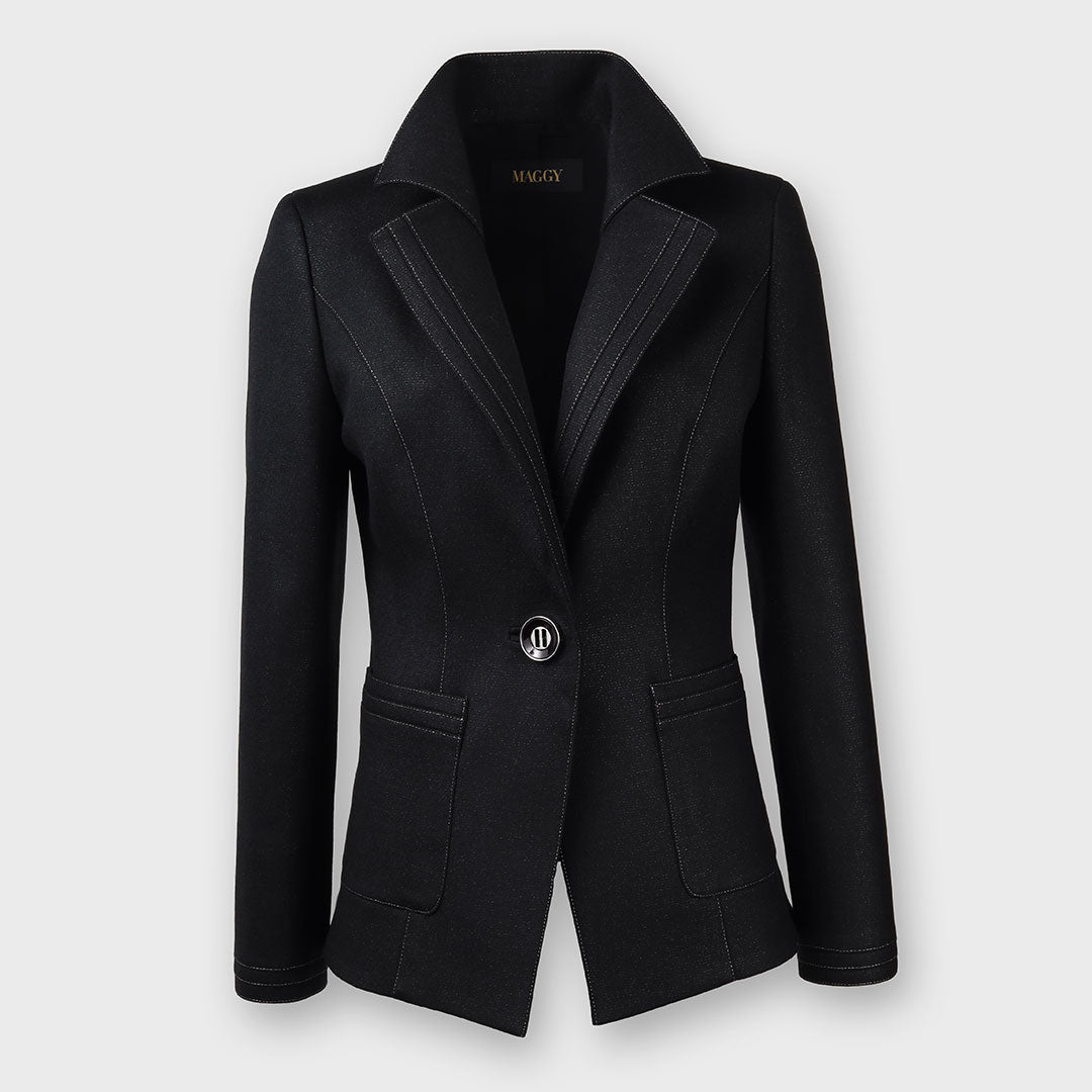 ラメステッチ テーラードジャケット – 銀座マギー公式通販サイト