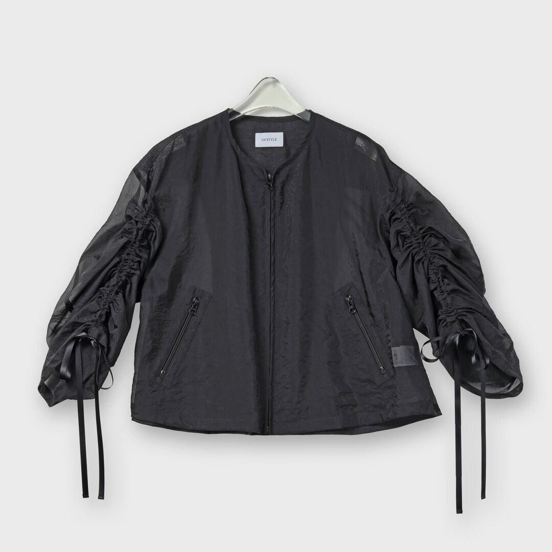 【SALE】美品 25SS JSELF ジゼルフ ナイロン ショート ブルゾン JSELF