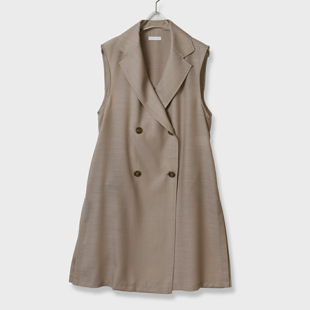 定価25000円◆新品タグ付き◆ヤマダヤ◆ハーフスリーブ　ロングジャケット　ジレ 手洗い可】ダブルボタン ロング ジレ – 銀座マギー公式通販サイト