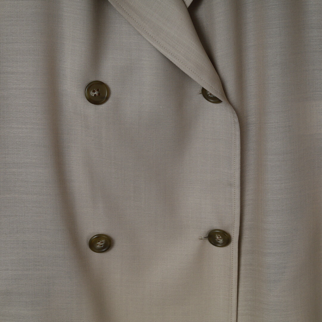 手洗い可】ダブルボタン ロング ジレ – 銀座マギー公式通販サイト