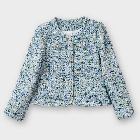 カラーツイード ジャケット