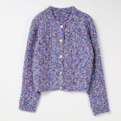 ファンシーニット カーディガン