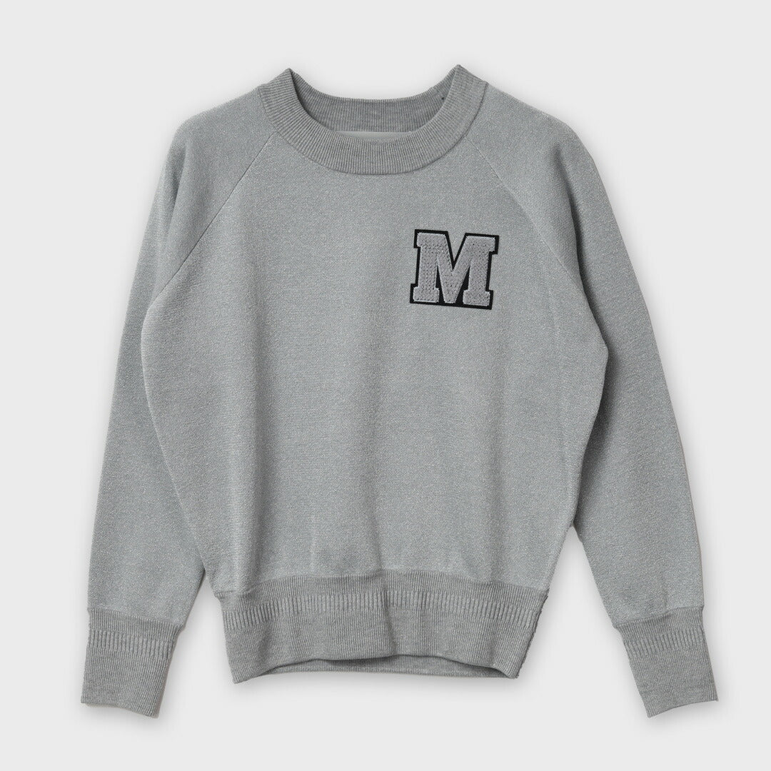 ここです！！！ ボーダーニット配色水色銀座マギー