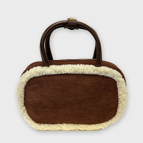 ボア ライン ショルダー バッグ