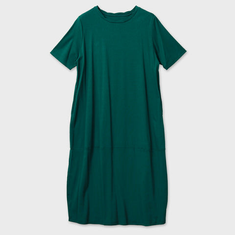 【手洗い可】Aライン ワンピース トゥイステ ライン