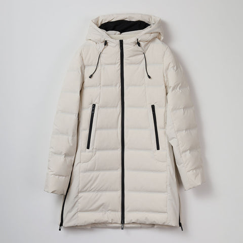 RISLEY ロング シームレス ダウンジャケット