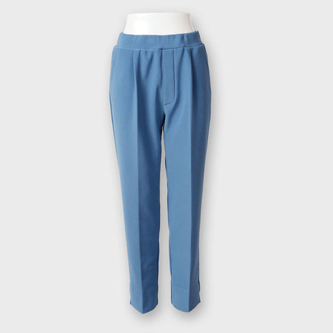 【手洗い可】裏起毛テーパード パンツ