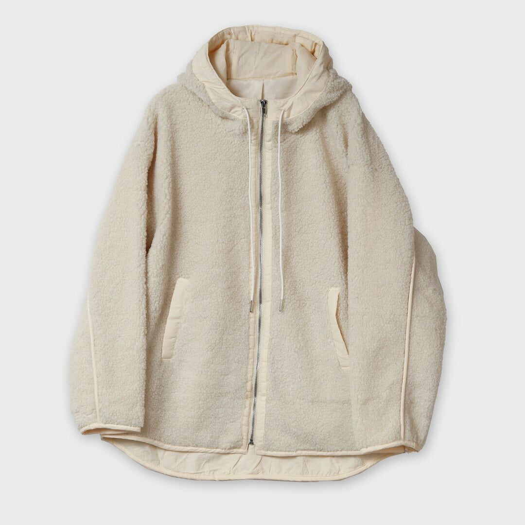 archivio フード付きベージュジャケット 38 M 新品・未使用 フードジャンパージャケット | ファッション通販サイト NUGU