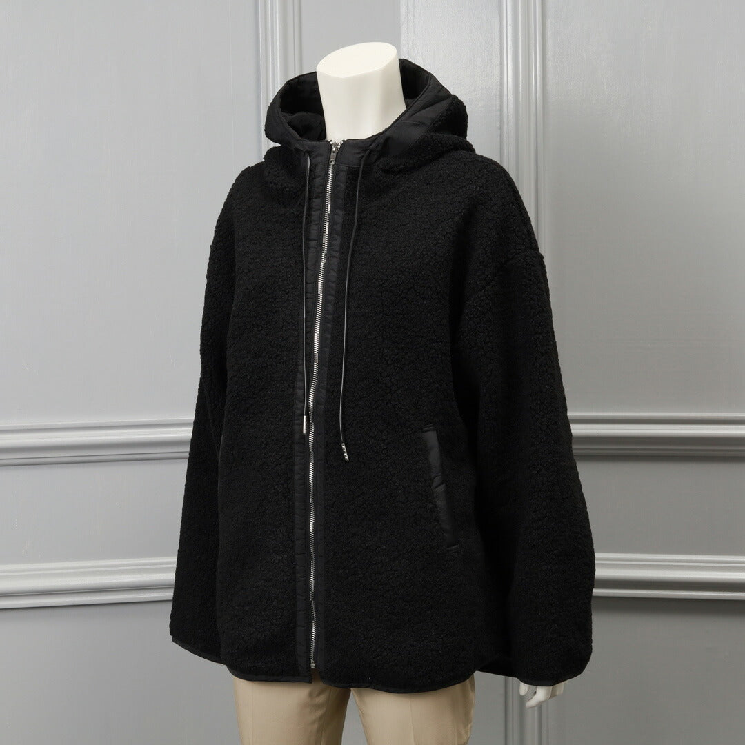 手洗い可】フード付き ボア ジャケット – 銀座マギー公式通販サイト