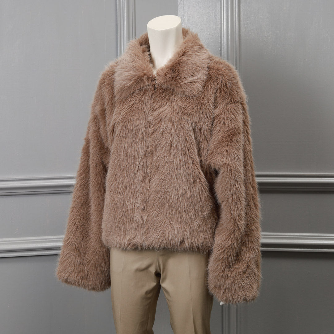 ショート丈 フェイクファージャケット – 銀座マギー公式通販サイト