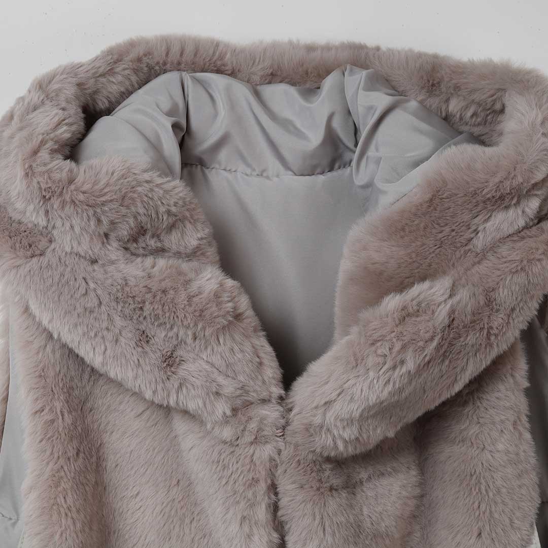 フード付き フェイクファーベスト – 銀座マギー公式通販サイト