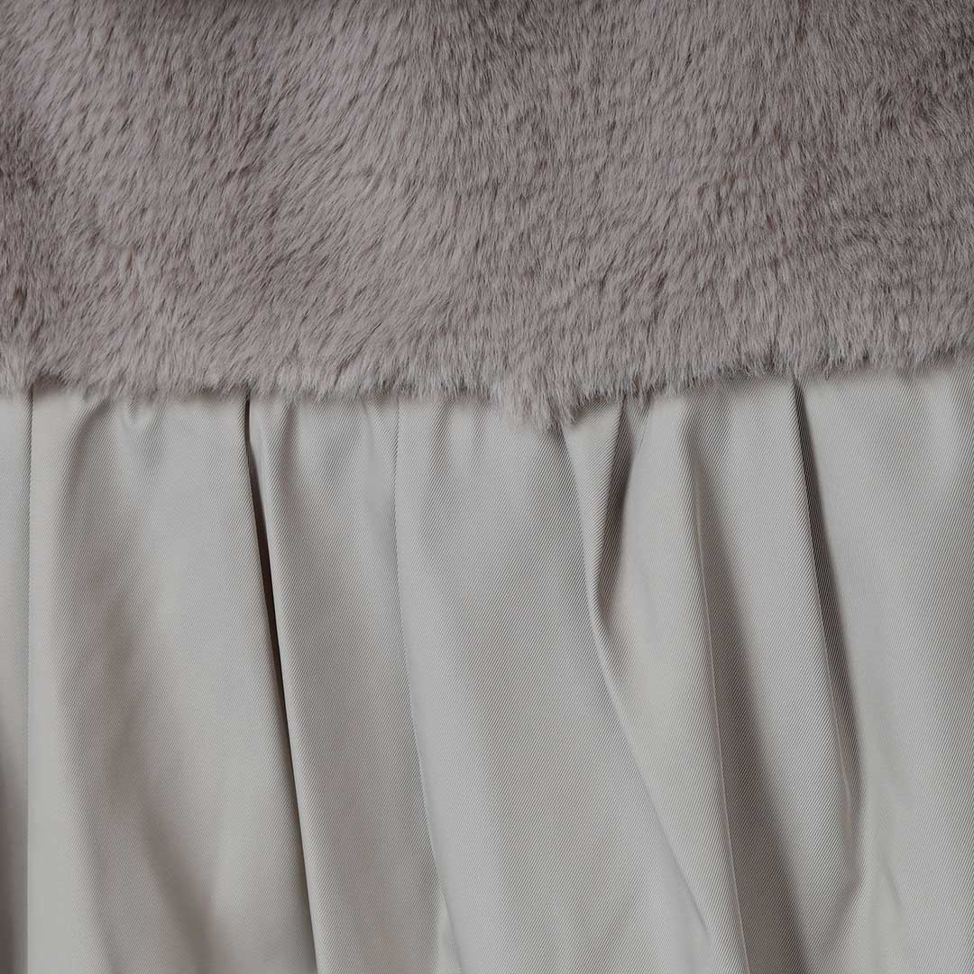 フード付き フェイクファーベスト – 銀座マギー公式通販サイト