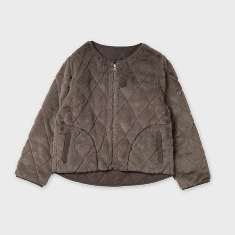 ファー×キルティングリバーシブルブルゾン