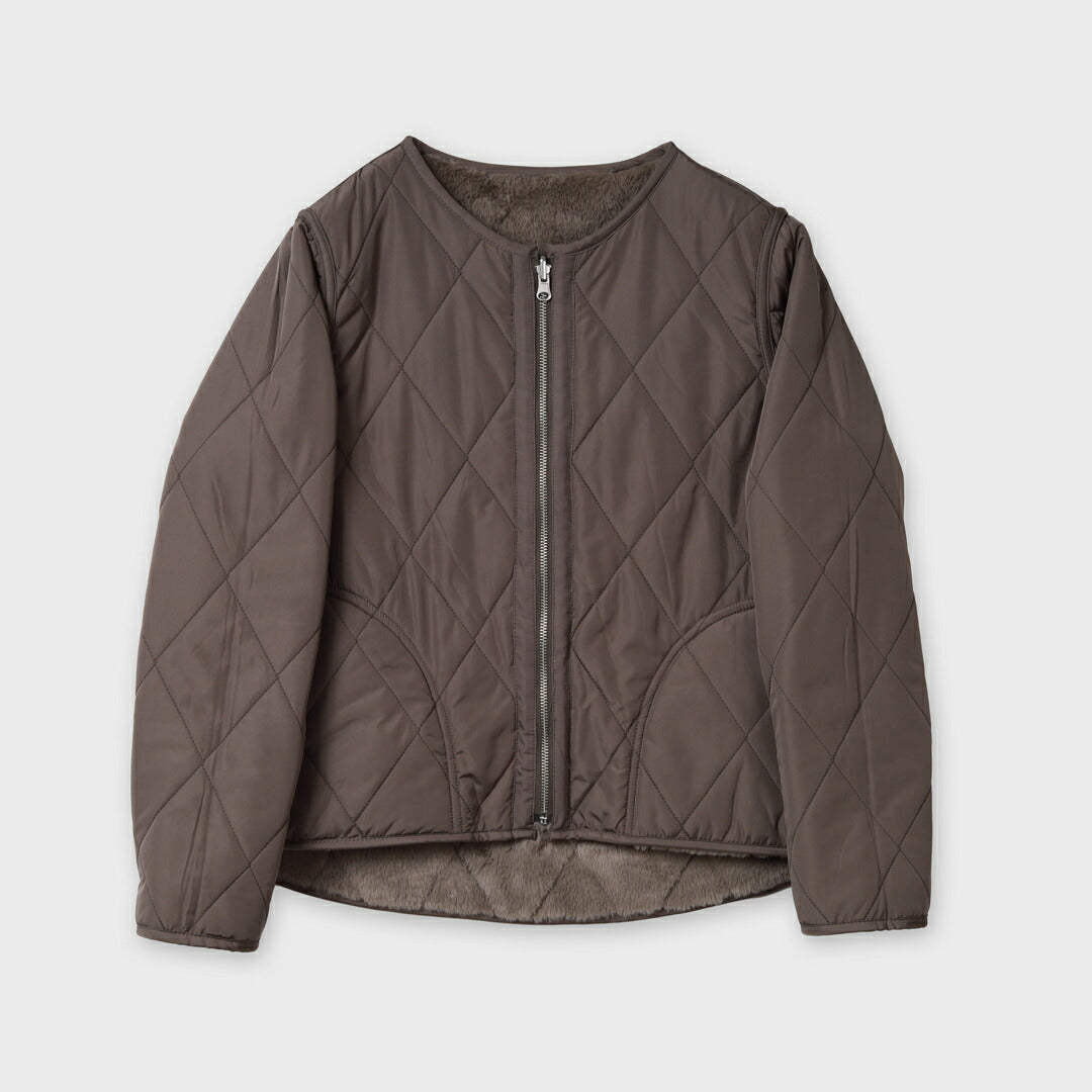 ファー×キルティングリバーシブルブルゾン – 銀座マギー公式通販サイト