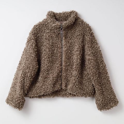 プードルファー ショートジャケット