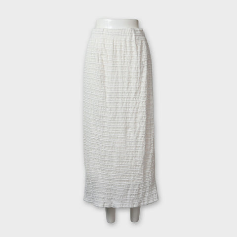 【手洗い可】ジャガード ナロー スカート